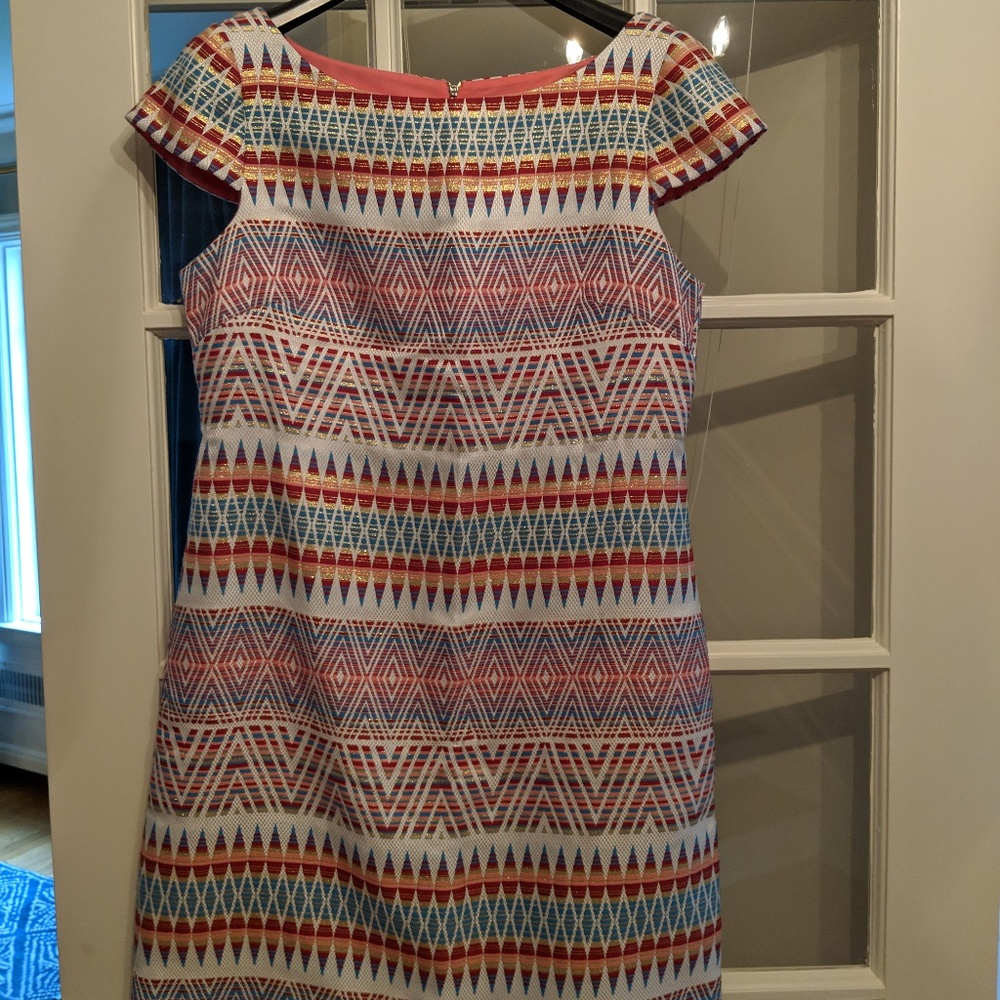 Vince Camuto Jacquard Sheath Dress